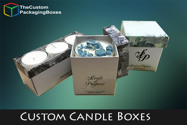 Custom Candles Boxes, Candle Packaging Boxes